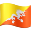 Bhutan Flag on Facebook