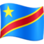 Congo - Kinshasa Flag on Facebook