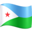 Djibouti Flag on Facebook