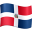 Dominican Republic Flag on Facebook
