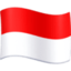 Indonesia Flag on Facebook