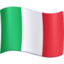 Italy Flag on Facebook