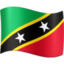 St. Kitts & Nevis Flag on Facebook