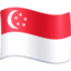 Singapore Flag on Facebook