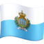San Marino Flag on Facebook