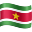 Suriname Flag on Facebook