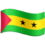 São Tomé & Príncipe Flag on Facebook