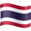 Thailand Flag on Facebook