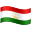 Tajikistan Flag on Facebook