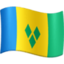 St. Vincent & Grenadines Flag on Facebook