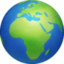 Earth Globe Europe-africa on Facebook