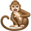 Monkey on Facebook