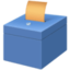 Ballot Box With Ballot on Facebook