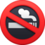 No Smoking Symbol on Facebook