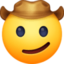 Face With Cowboy Hat on Facebook