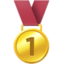 First Place Medal on Facebook