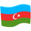 Azerbaijan Flag on Messenger