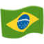 Brazil Flag on Messenger