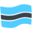 Botswana Flag on Messenger