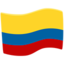 Colombia Flag on Messenger