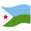 Djibouti Flag on Messenger
