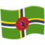 Dominica Flag on Messenger