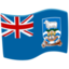 Falkland Islands Flag on Messenger