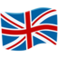 United Kingdom Flag on Messenger