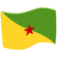 French Guiana Flag on Messenger
