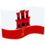 Gibraltar Flag on Messenger