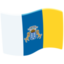 Canary Islands Flag on Messenger