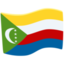 Comoros Flag on Messenger
