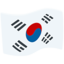 South Korea Flag on Messenger