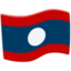 Laos Flag on Messenger