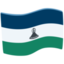 Lesotho Flag on Messenger
