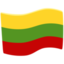 Lithuania Flag on Messenger