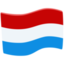 Luxembourg Flag on Messenger