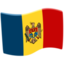 Moldova Flag on Messenger