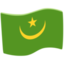 Mauritania Flag on Messenger