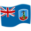 Montserrat Flag on Messenger