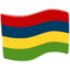 Mauritius Flag on Messenger