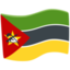 Mozambique Flag on Messenger