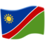 Namibia Flag on Messenger