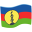 New Caledonia Flag on Messenger