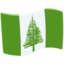 Norfolk Island Flag on Messenger