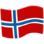 Norway Flag on Messenger