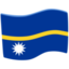 Nauru Flag on Messenger