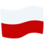 Poland Flag on Messenger