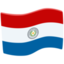 Paraguay Flag on Messenger