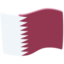 Qatar Flag on Messenger